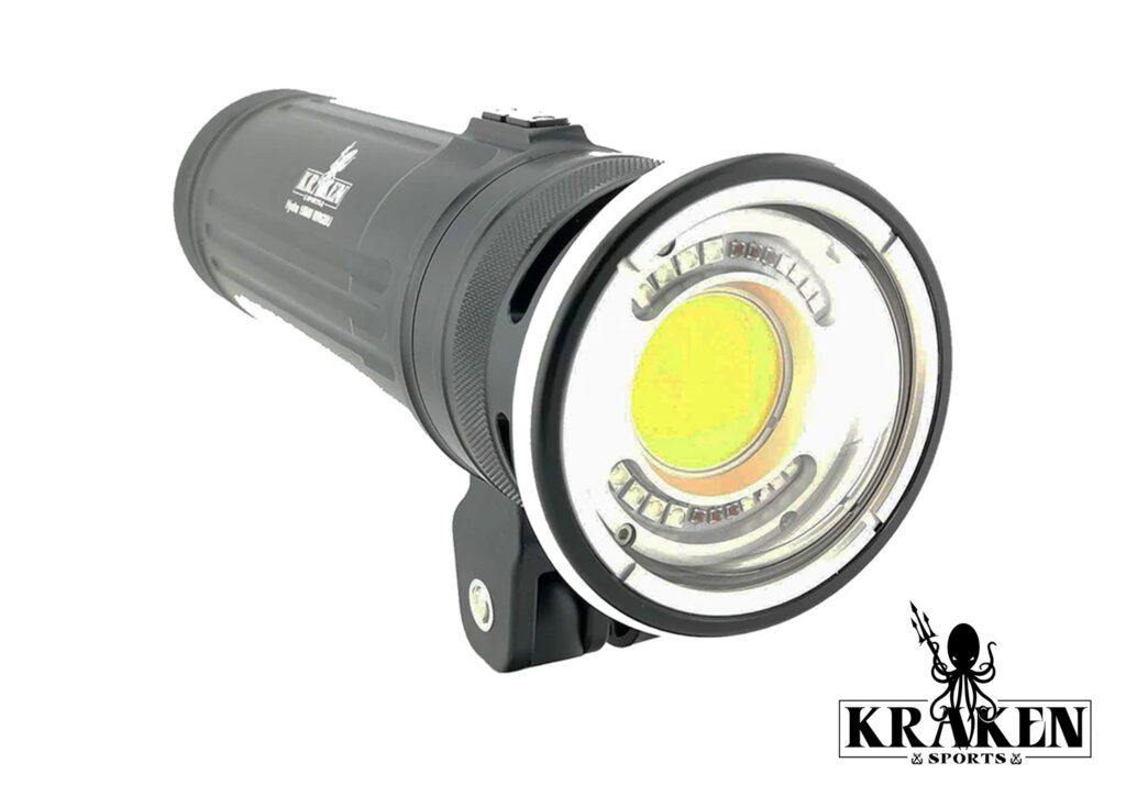 KRAKEN SPORT DIVE LIGHTS Hydra 15000 WRGBU