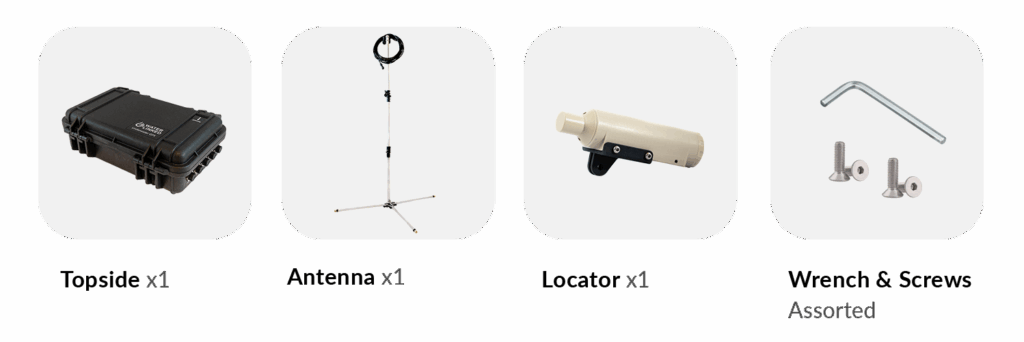 Underwater Quick Positioning System (U-QPS) V6 Series